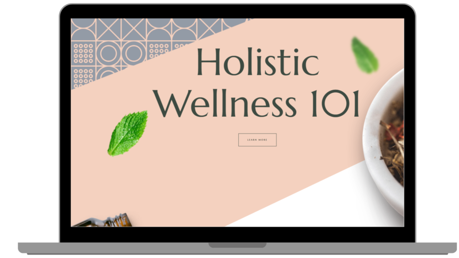 Holistic Wellness 101 — Wellness E-Commerce